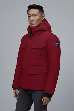 Chamarras Canada Goose Hombre Mexico - Maitland Abrigos Black Label Rojos HI0671894